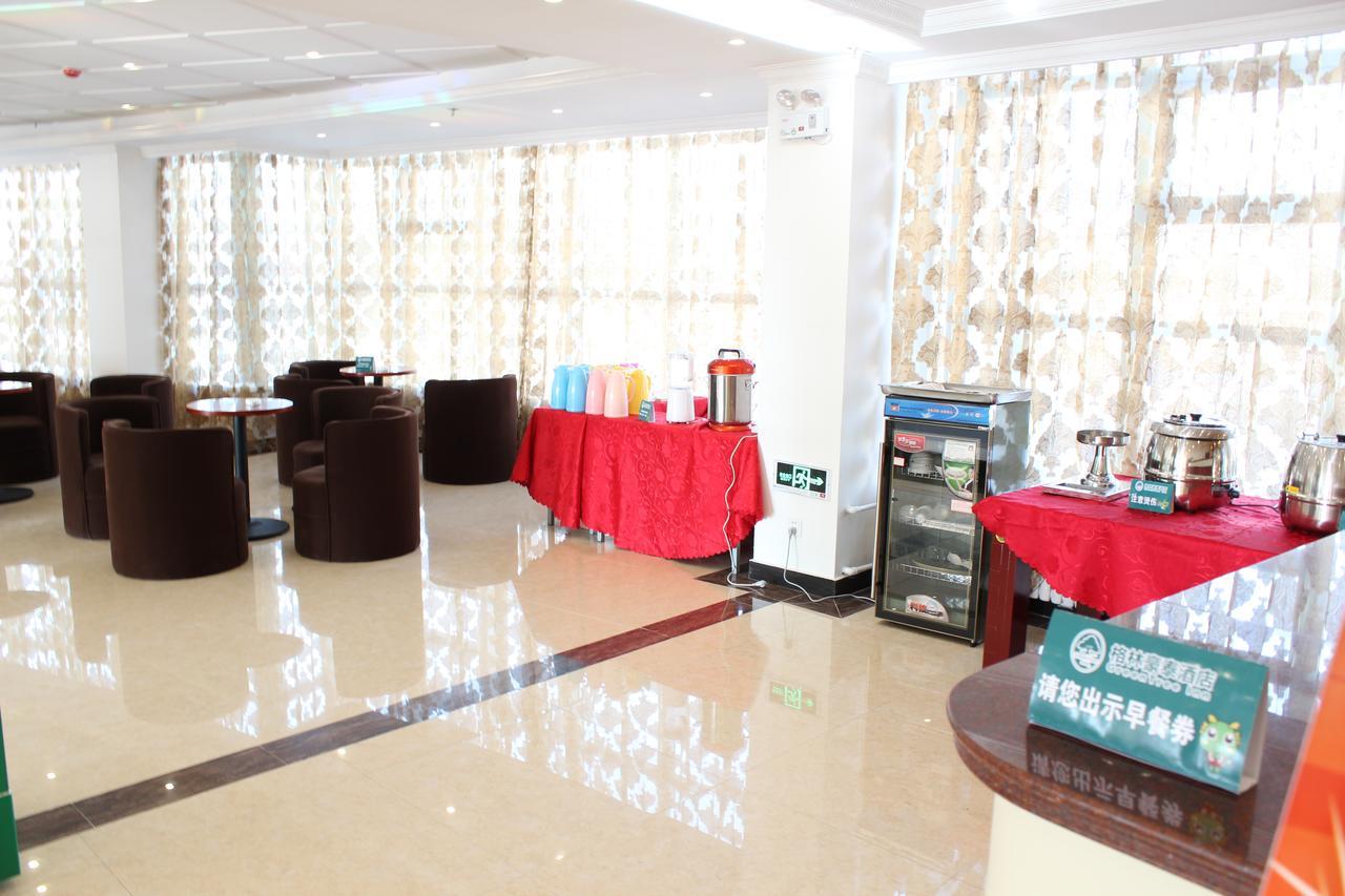 Greentree Inn Zhejiang Ningbo East Baizhuang Rd. Express Hotel Exteriör bild
